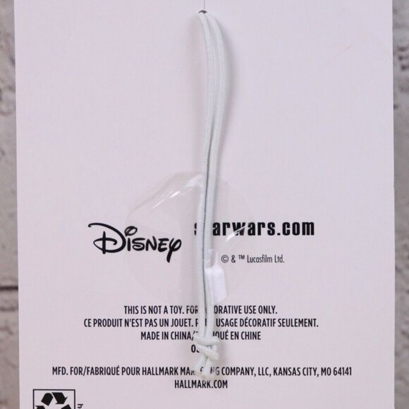 Hallmark Star Wars Boba Fett Metal Ornament Bag Tag Enamel Funko Style NWT NEW - Picture 5 of 5